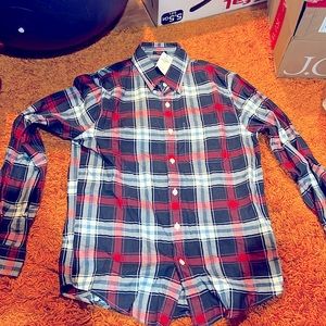 Abercrombie Plaid shirt - small with tags